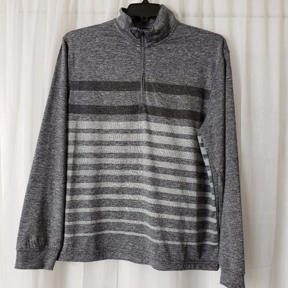 Grand Slam Other - Men's Grand Slam Shirt Grey Long Sleeve Pullover